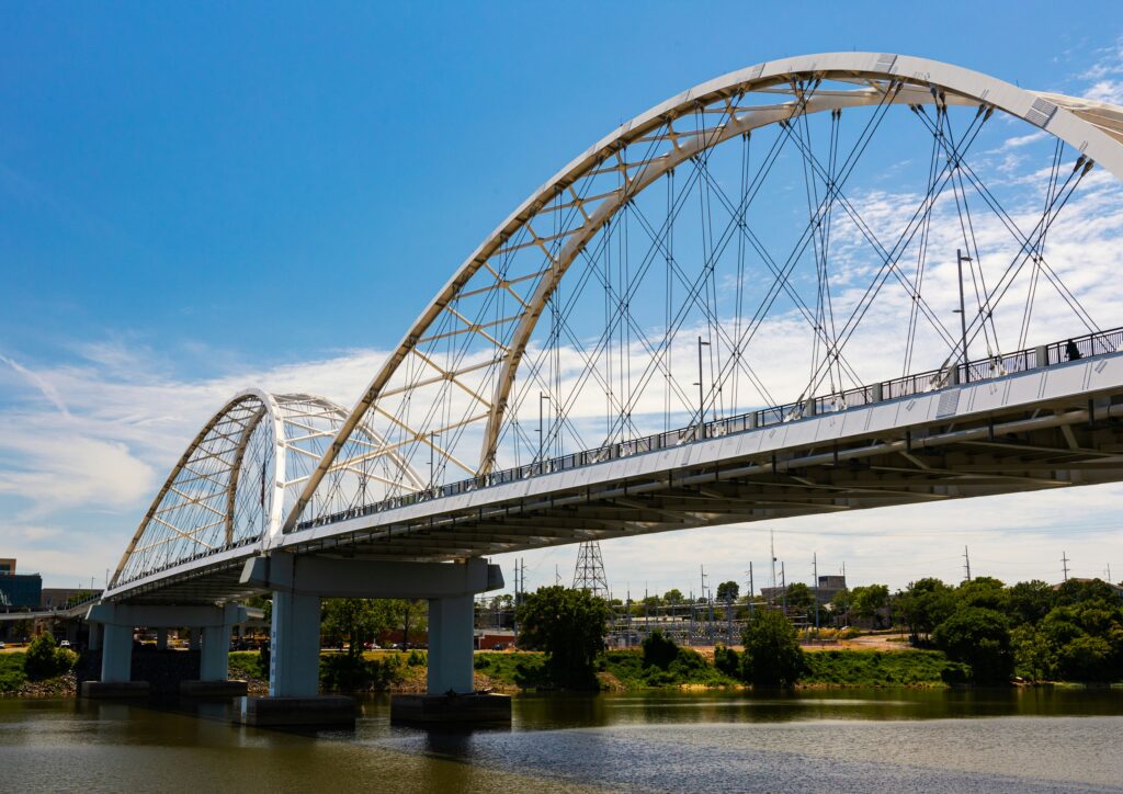 Bridge into Little Rock, Ar.