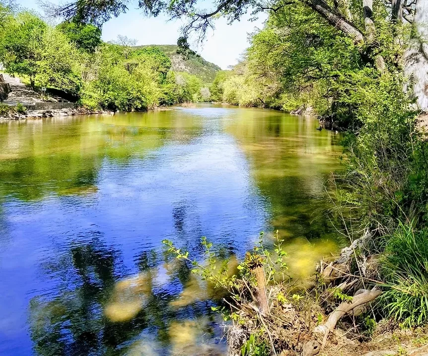 Floating the Guadalupe river